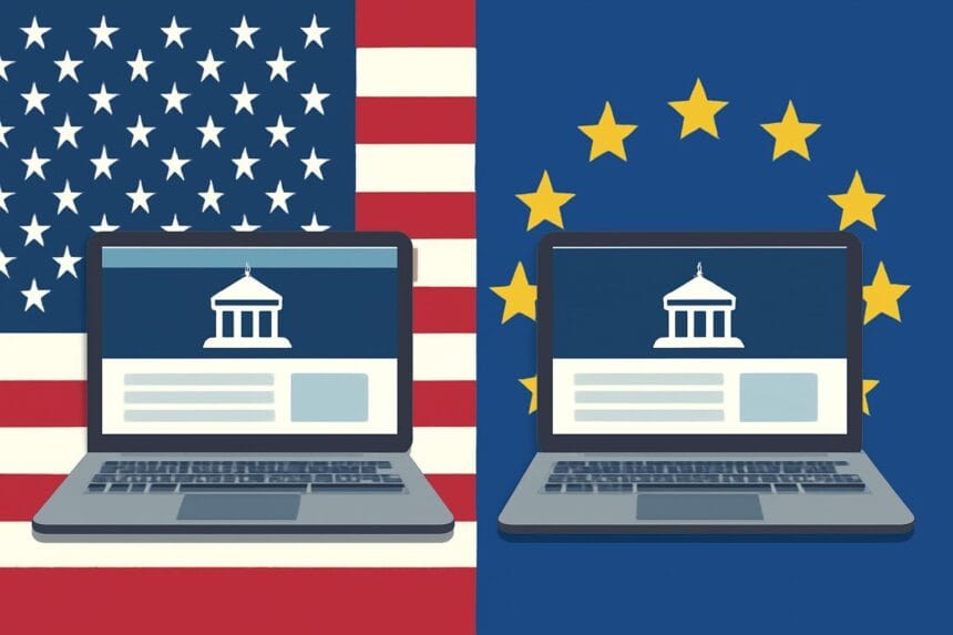 USA vs EUROPE: A Government Website Battle