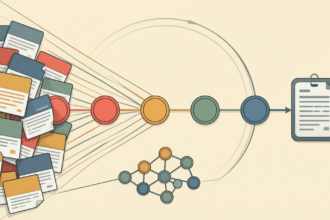 Flat editorial illustration: The article's core relationship is that reliable eCommerce attribution depends on a unified, well-st