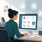 The Information Governance Practices That High-Demand Social Work Roles Require -- AI-generated illustration