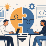 What Kind of Problem-Solving Distinguishes Data Analysts From Software Engineers -- AI-generated illustration