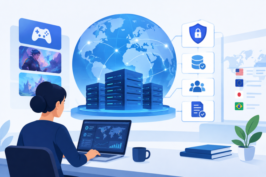 Preparing Data Systems and Governance for a Scaling Global Gaming Brand -- AI-generated illustration