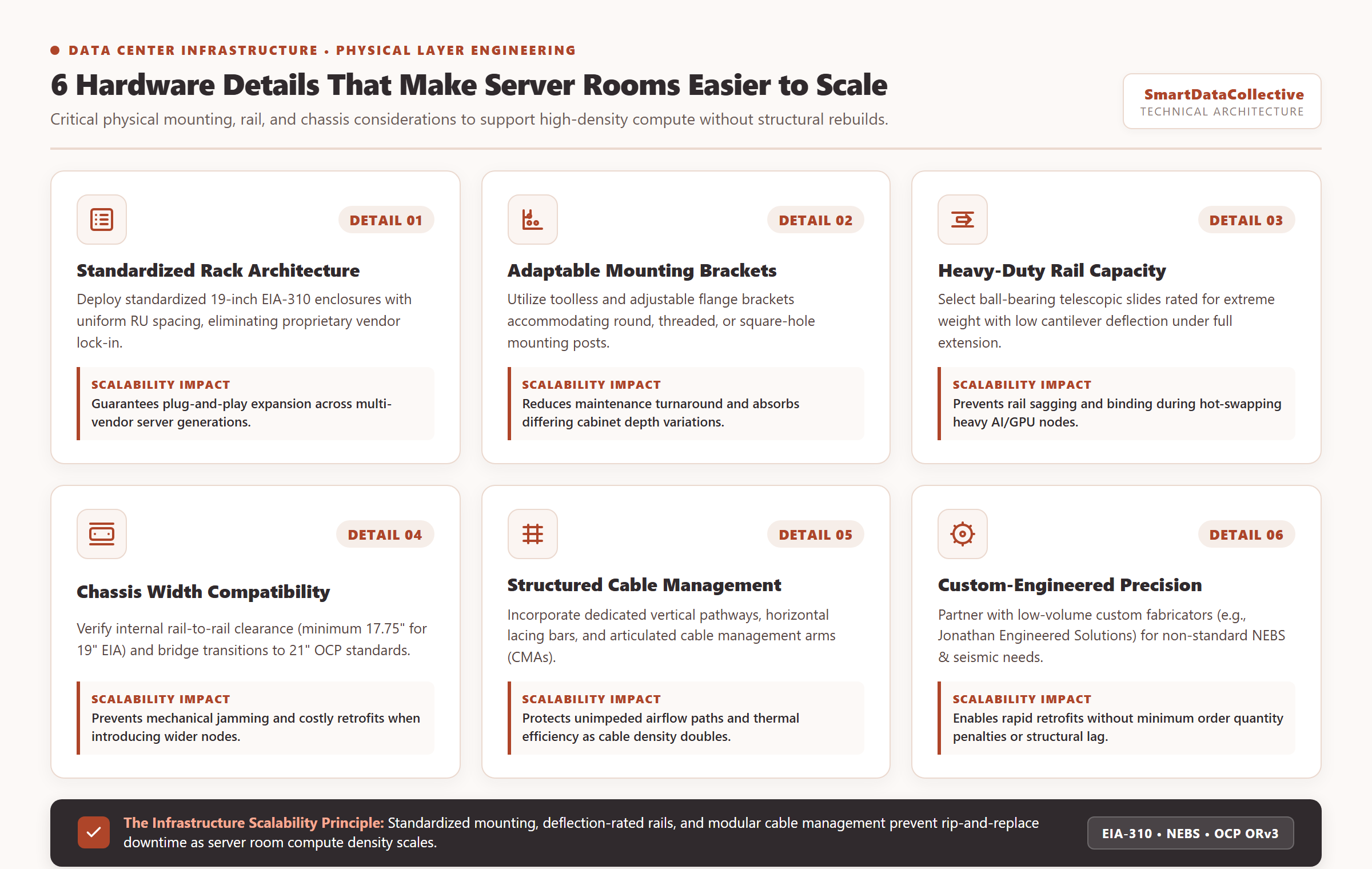 6 Critical Hardware Details for Server Room Scalability