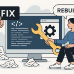 Best Vibe Coding Cleanup Specialists in the USA: Fix or Rebuild? -- AI-generated illustration