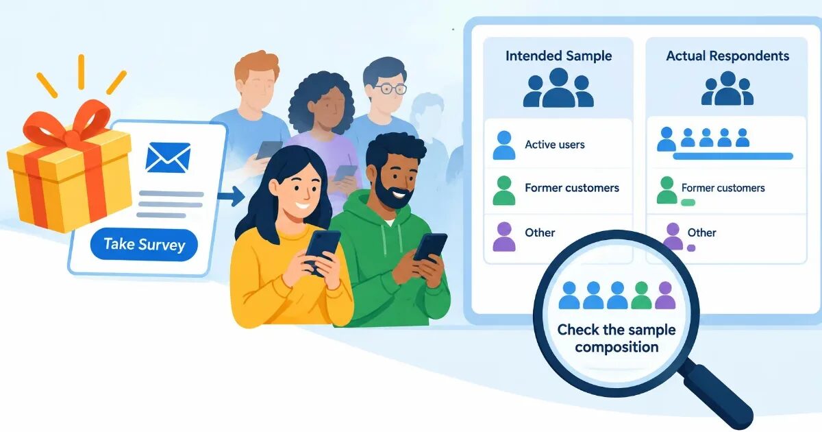 Incentive-Driven Response Bias: Auditing Sample Composition Before You Trust Survey Data
